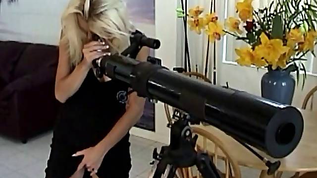 Doting blonde with big natural tits milks a cock in a spicy pov action