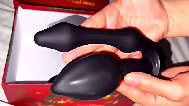 Mrs. Claus Inflatable Double Anal and Vaginal Penetration Gi