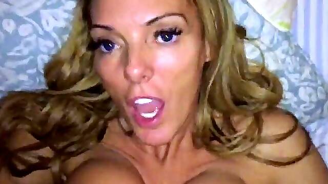 Blonde MILF with Big Boobs Playing Cam Free Porn