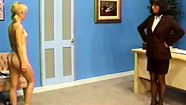 Prepared, shaved, spanked and touched.