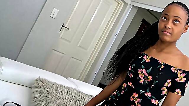 Big Ass Ebony Hottie Fucks Casting To Get A Modeling Gig