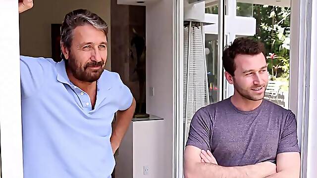 Redhead Skyla Novea Takes Double Penetration Anal in Family Sequel