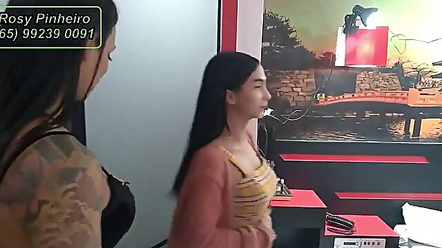 Hot Orgy With Fernanda And Yasmin