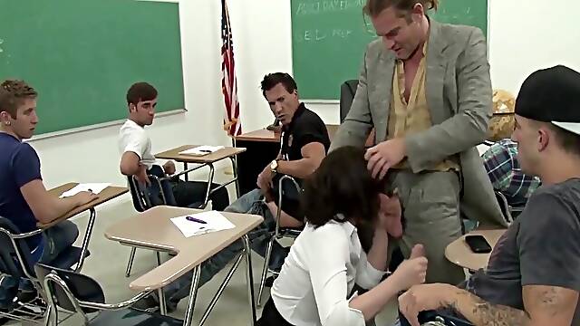 Sarah Shevon - Blowbang And Gangbang Teacher