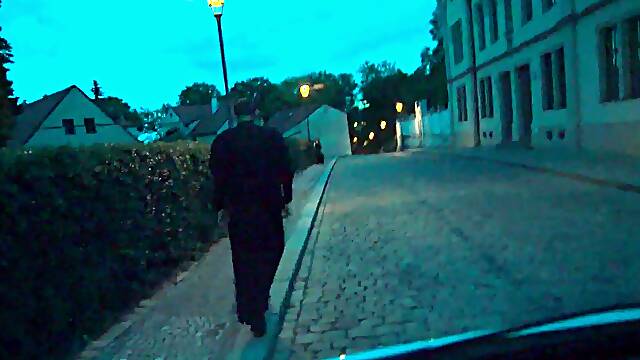 DEVIANTE - Anonymous Italian runaway 21yr old student kicked out for sneaking out with her boyfriend picked up by the mobile confession van for a rough hard fuck by older guy offering money for...