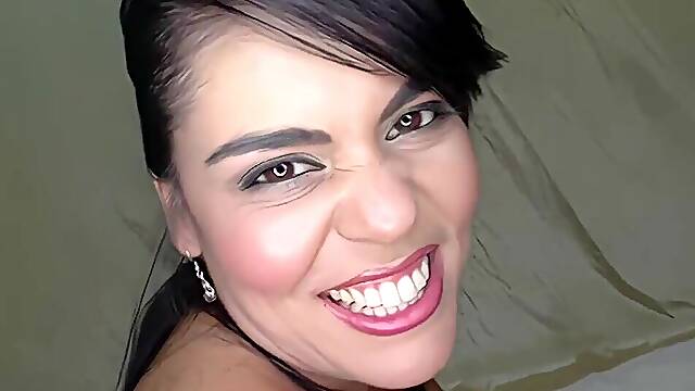 Olivia OLovely captivates with voluptuous Latina charm in a daring milf affair