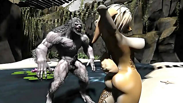The Legend of the Furry Monster's Big Cock