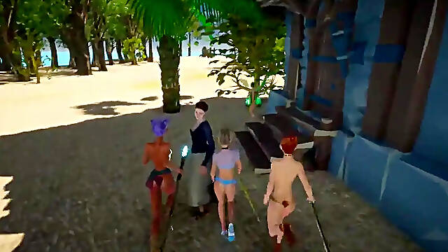 Lost Princesses Engage in Steamy 3D Lesbian RPG Action