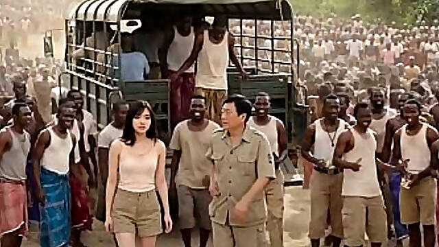 The BEST #25 (((( ASIAN )))) Naughty `HOT WIFE in the AFRICAN sex village!` = Today only $2.99 [AI Generated]