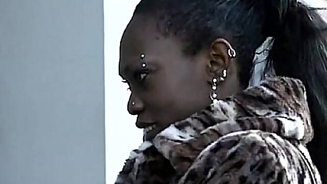 African babe picked up from street