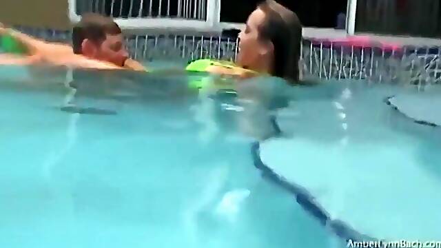 Amber Lynn And Amber Lynn Bach In Underwater Sex