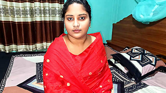 Recent Bangladeshi red saree sex movie. Bangla voice sexy sex clip