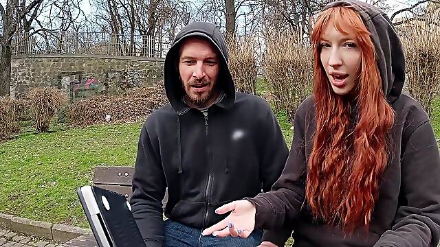 Redheaded stunner Charlie Dean and all-natural babe Lilly Mays indulge in a steamy HD encounter