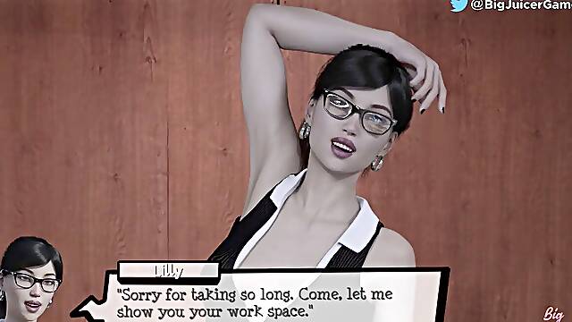 Pandoras cell #4: lezzie labia worship, squirt, and masturbation (HD gameplay)