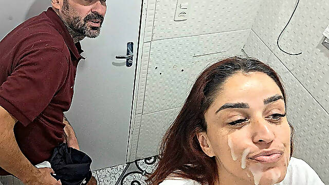 Fucked in a Bar Bathroom by a Stranger Without a Condom!