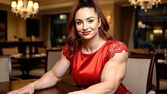 Former College Classmate Date Muscle Growth Fantasy Video