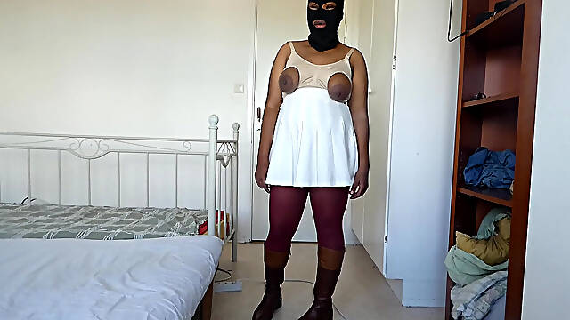 I Pee in Red Pantyhose on the Kitchen Table