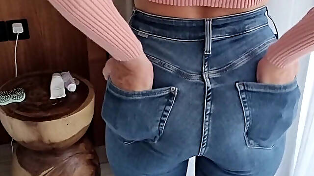 What Camera Angle Do You Like Best on My Ass in These Tight Jeans?