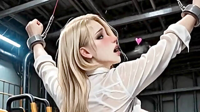 Banging My Hot Blonde Married Coworker in the Walmart Stockroom. Waifu Hentai Animation